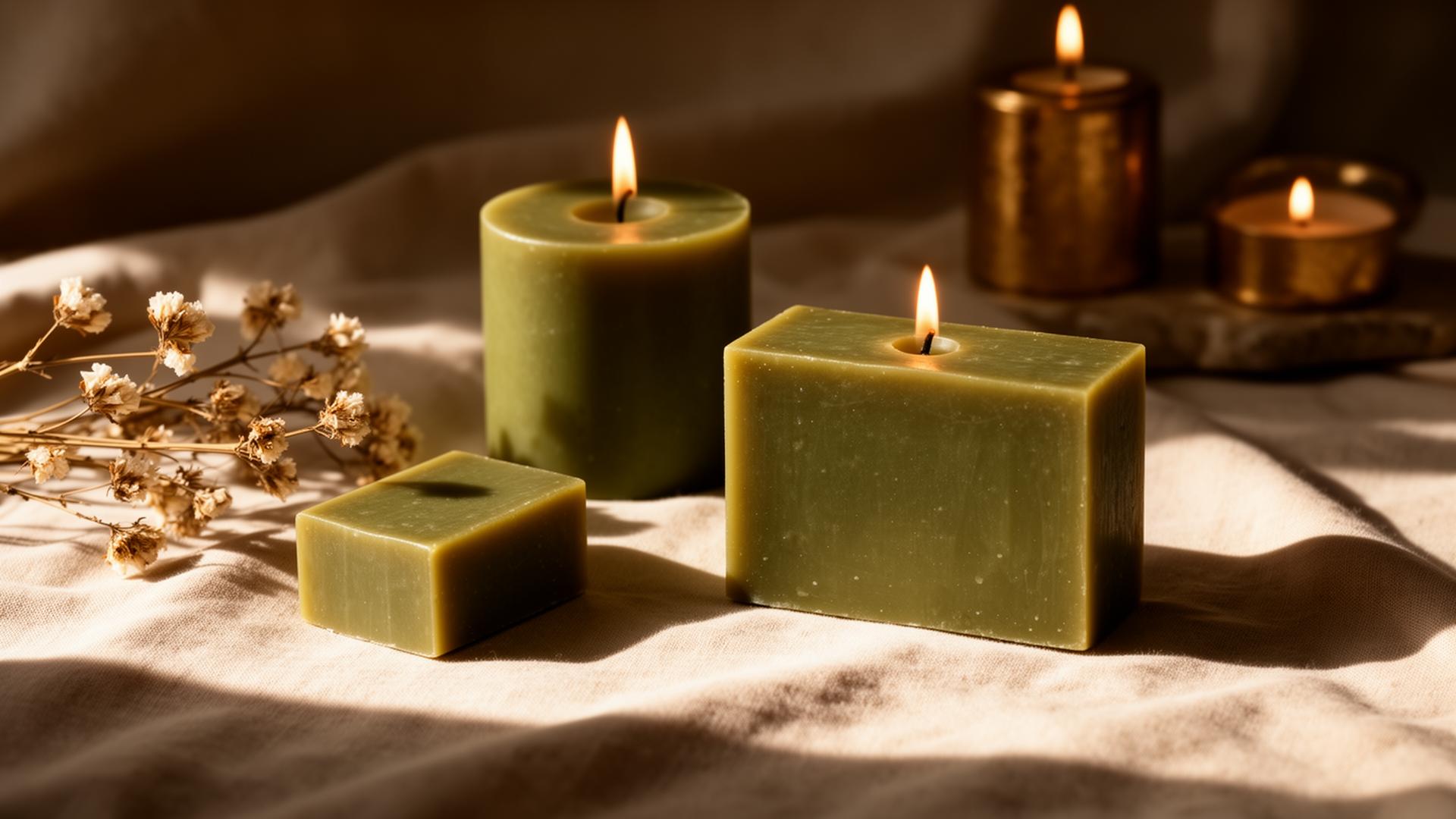 Velas e sabonetes artesanais Saboaria Vê Bastos